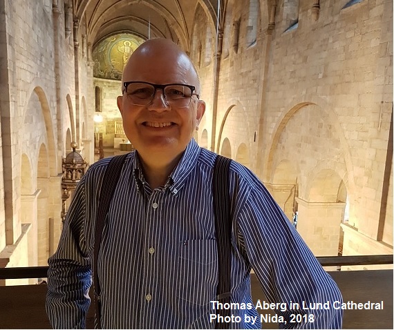 Thomas Åberg (photo by Nida) - Lund cathedral